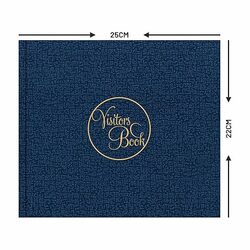 Anupam Visitors Book with 3D Cover 22 x 25